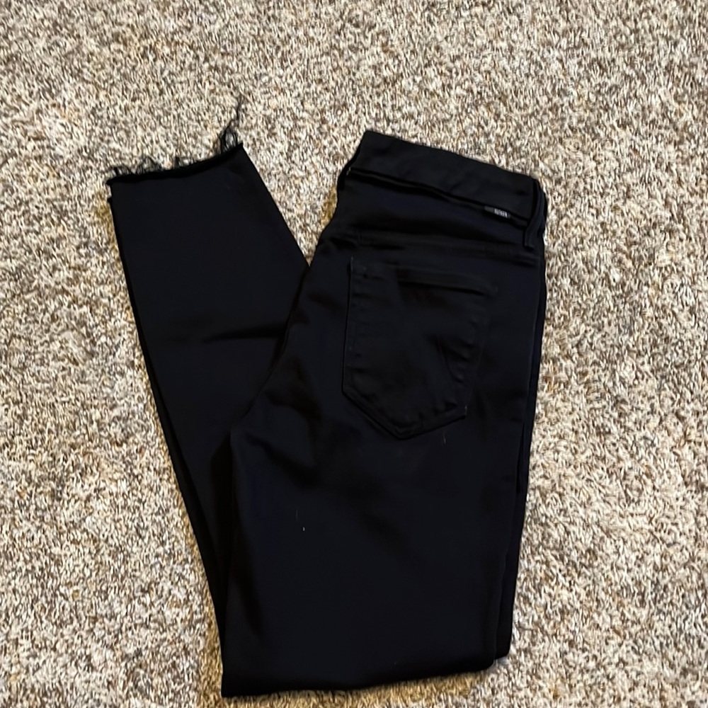MOTHER The Looker High Waist Ankle Fray jeans